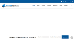 Desktop Screenshot of paragonfinancialpartners.com